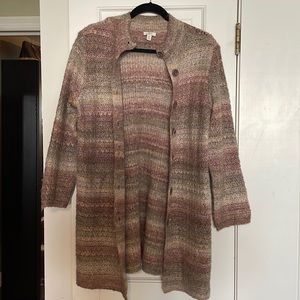 J. Jill long sweater/cardigan